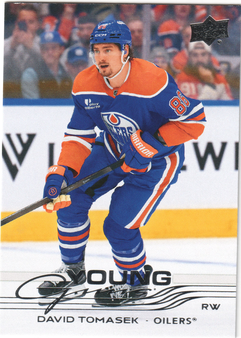 David Tomasek Young Guns Edmonton Oilers