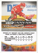 Michael Brandsegg-Nygard Young Guns Canvas Detroit Red Wings