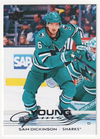 Sam Dickinson Young Guns San Jose Sharks #479 (3) - 2025-26 Series 2