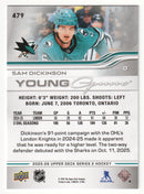 Sam Dickinson Young Guns San Jose Sharks