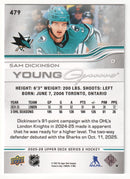 Sam Dickinson Young Guns San Jose Sharks