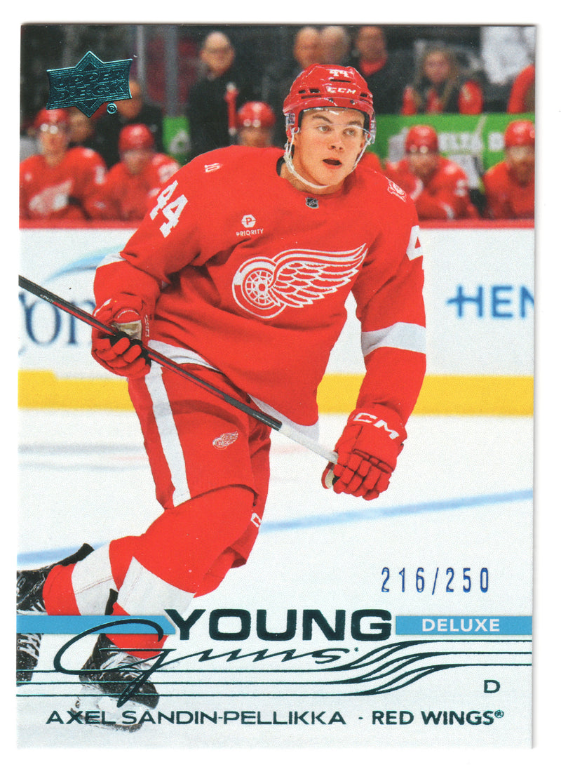 Axel Sandin-Pellikka Young Guns Deluxe /250 Detroit Red Wings