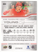 Axel Sandin-Pellikka Young Guns Deluxe /250 Detroit Red Wings