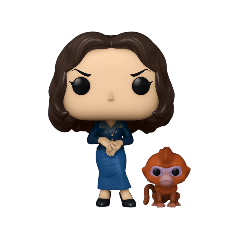 Mrs. Coultier With The Golden Monkey
