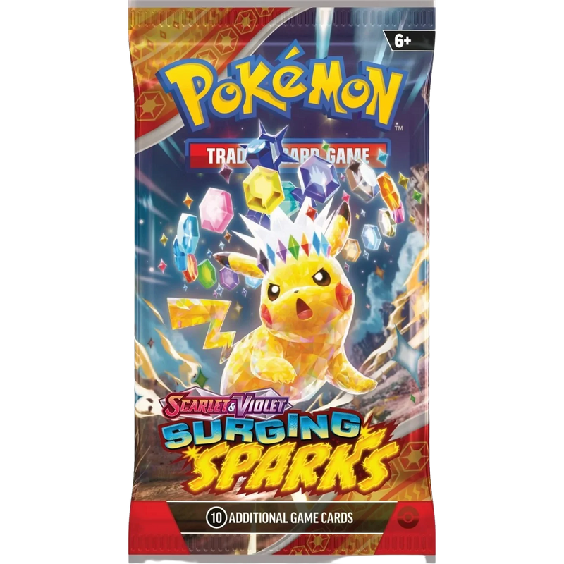 LIVE OPENING - Scarlet & Violet: Surging Sparks - Booster Pack