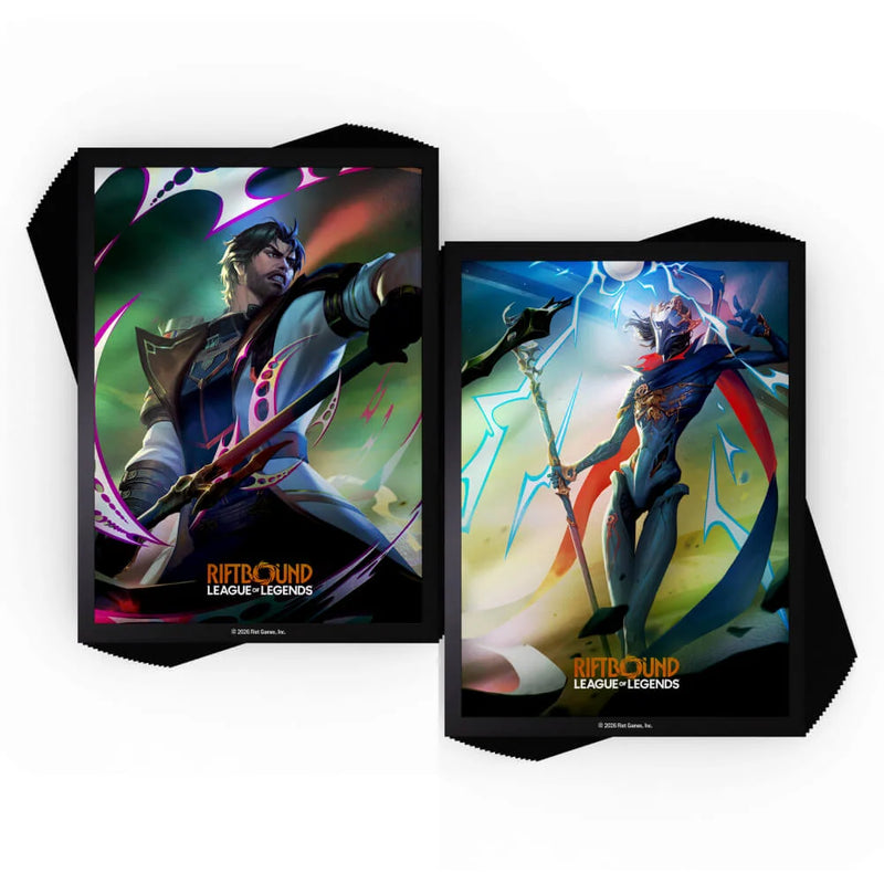 Riftbound League of Legends TCG: Art Sleeves - Jayce VS Viktor (100ct)
