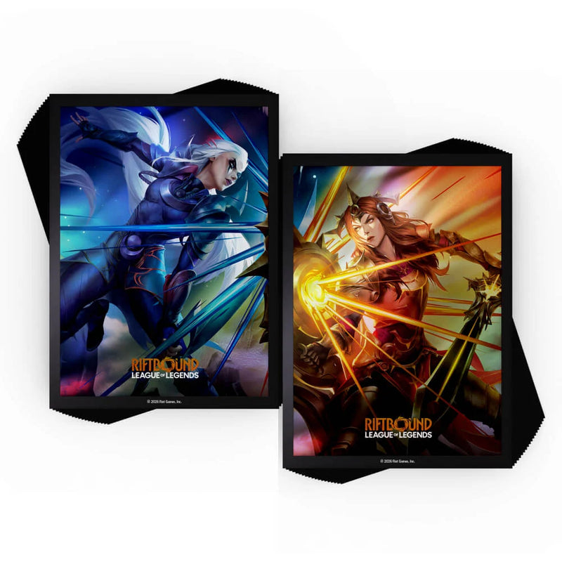 Riftbound League of Legends TCG: Art Sleeves - Diana VS Leona (100ct)
