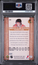 Patrick Kane Young Guns PSA 9 - Chicago Blackhawks