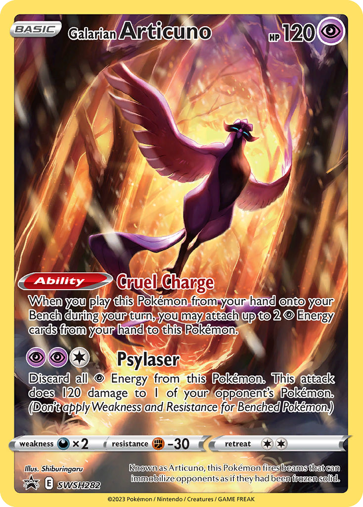 Galarian Articuno (SWSH282/307) [SWSH Black Star Promos] - Promo