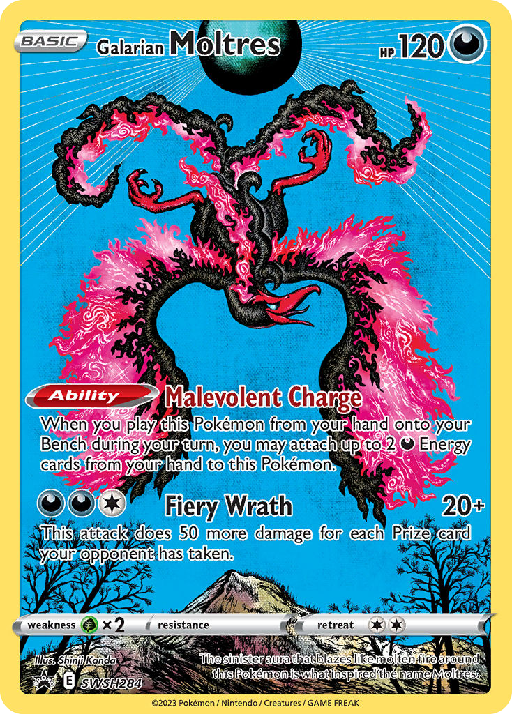Galarian Moltres (SWSH284/307) [SWSH Black Star Promos] - Promo
