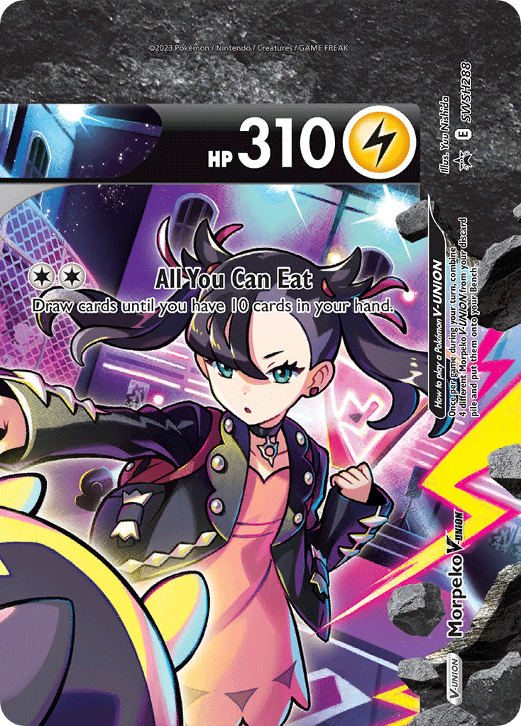 Morpeko V-UNION (SWSH288/307) [SWSH Black Star Promos] - Promo
