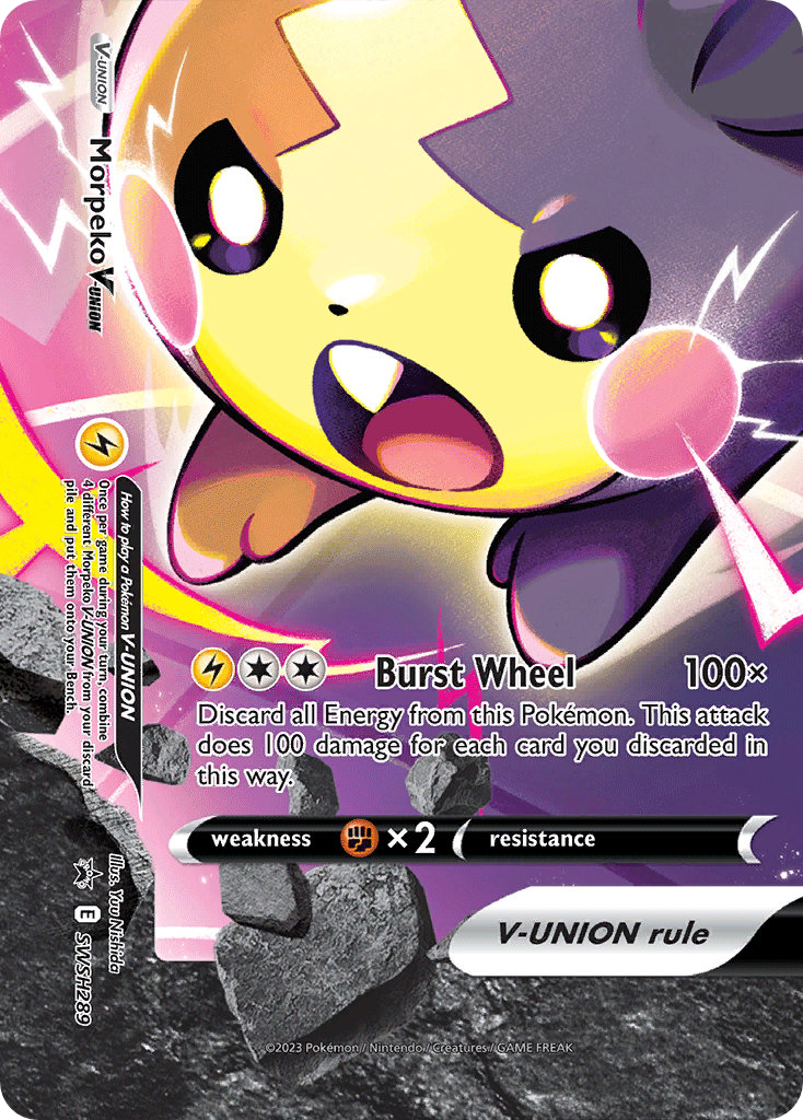 Morpeko V-UNION (SWSH289/307) [SWSH Black Star Promos] - Promo