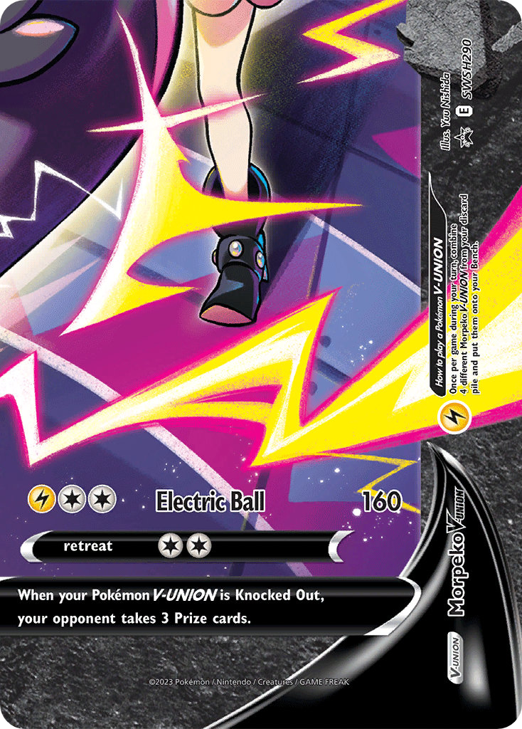 Morpeko V-UNION (SWSH290/307) [SWSH Black Star Promos] - Promo