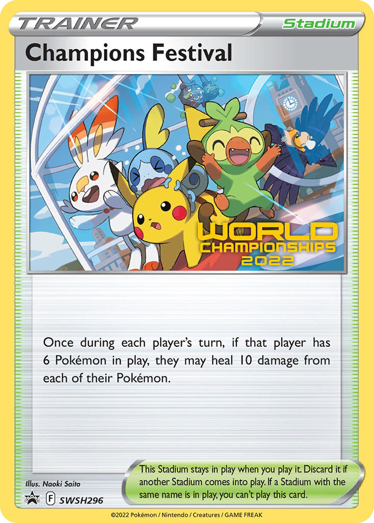 Champions Festival (SWSH296/307) [SWSH Black Star Promos] - Promo