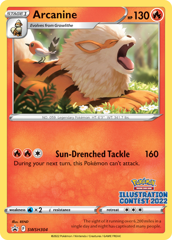 Arcanine (SWSH304/307) [SWSH Black Star Promos] - Promo