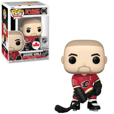 Jarome Iginla - NHL Calgary Flames #90 (Exclusivité Canada)