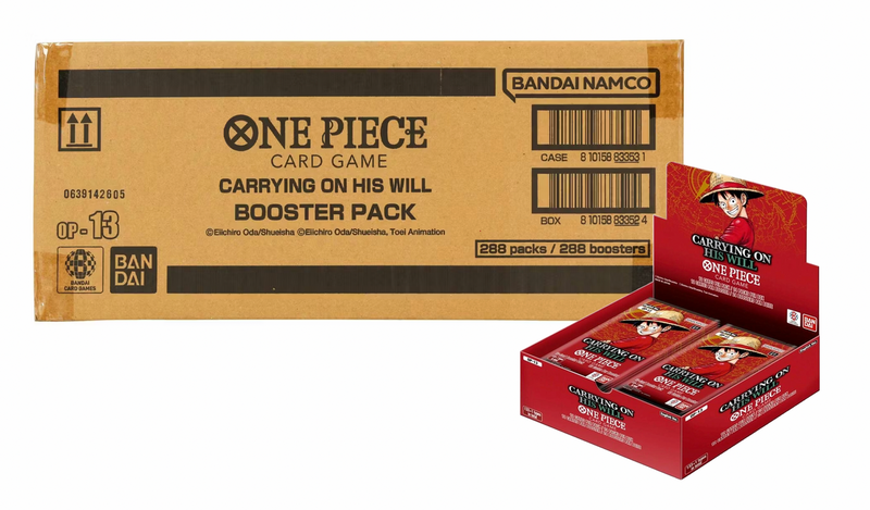 Carrying On His Will OP-13 - Booster Box Sealed Case (12 box)