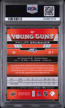 Philipp Grubauer Young Guns PSA 10 - Washington Capitals