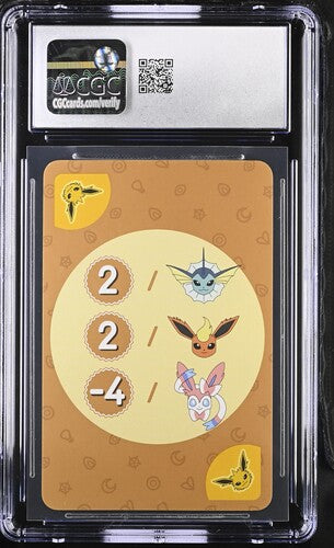 Jolteon - Pokemon Playing Cards Eevee Edition (2019) KOR - CGC 10