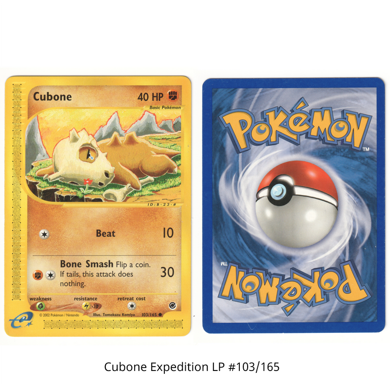 Cubone [EX - 103/165]