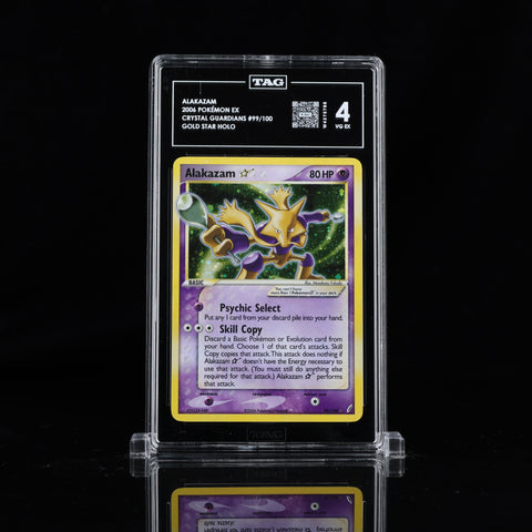 Alakazam Gold Star #99 - EX Crystal Guardians - TAG 4