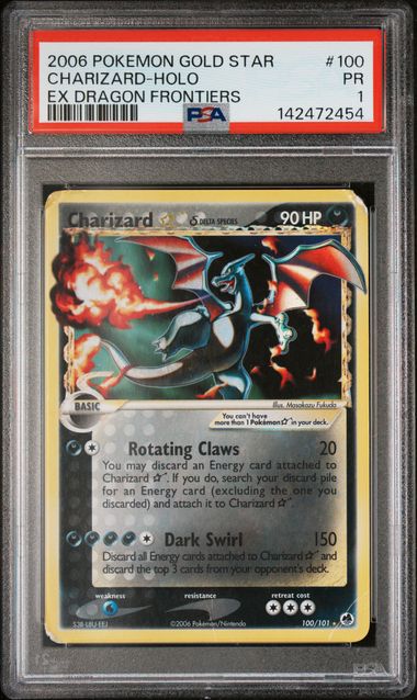 Charizard Gold Star