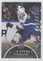 Jasper Weatherby Young Guns Canvas Black #C238 - San Jose Sharks