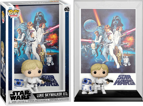 Luke Skywalker avec R2-D2 (Affiches de films) - Star Wars #02