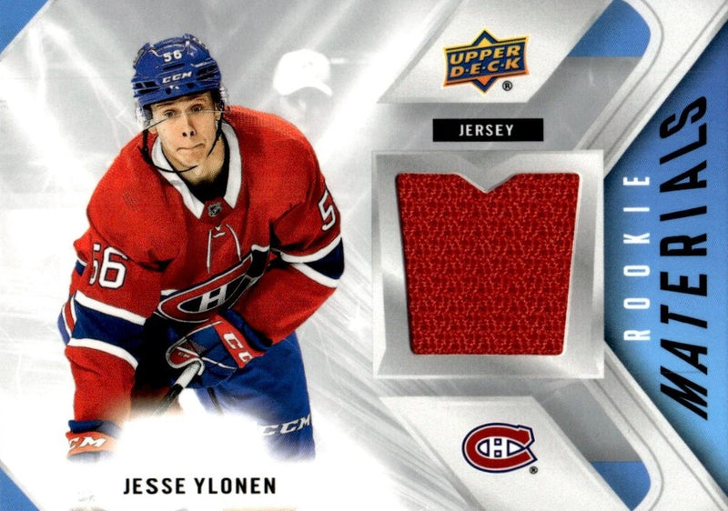 Jesse Ylonen Rookie Materials Red Patch - Montreal Canadiens