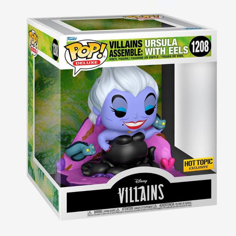 Villains Asssemble: Ursula With Eels (6 inch) - Disney Villains #1208 (Hot Topic)