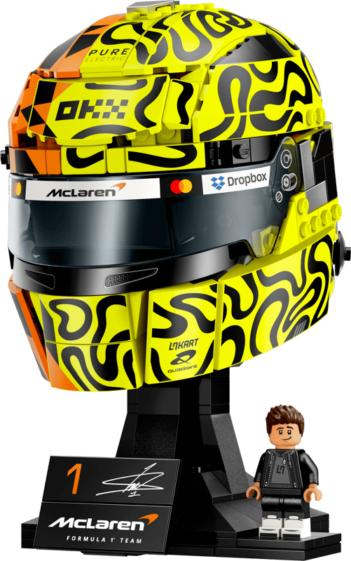 McLaren Mastercard F1® Team Lando Norris Helmet - Lego Editions (43023) - NEW