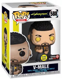 V-Male - Cyberpunk #588 (Glows In The Dark) (Funko Insider Club)