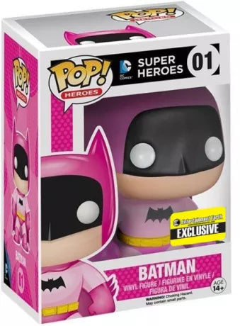 Batman (Pink) - DC Super Heroes #01 (Entertainment Earth Exclusive)