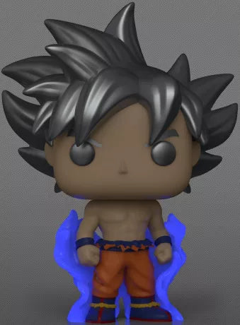 Goku (Ultra Instinct) - Dragon Ball Super #1694 (Glows In The Dark) (Hot Topic)