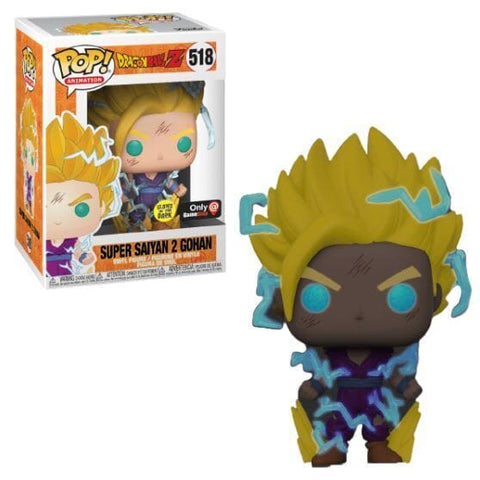 Super Saiyan 2 Gohan - Dragon Ball Z #518 (Only At Gamestop) (Glows In The Dark)