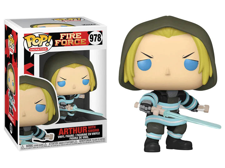Arthur with Sword - Fire Force