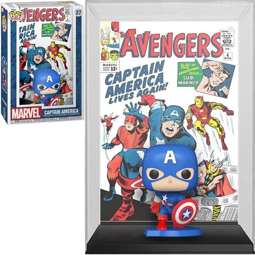 Captain America (Comic Covers) - Marvel