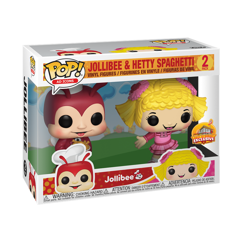 Jollibee & Hetty Spaghetti - Jolibee 2 pack (First to Market Exclusive)