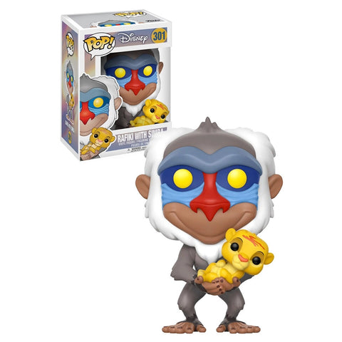 Rafiki avec Simba - Disney Le Roi Lion #301