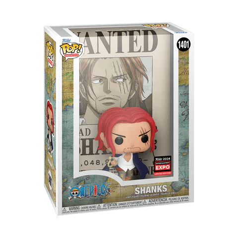 Shanks (WANTED poster) #1401 (C2E2 Shared Exclusive) - One Piece