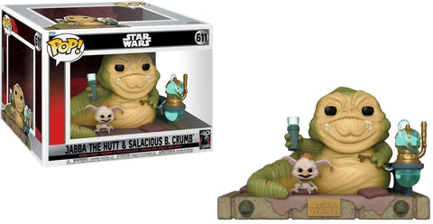 Jabba The Hutt & Salacious B. Crumb - Star Wars Return of the Jedi 40 Years #611