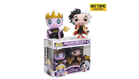 Ursula With Cruella De Vil - Disney 2 Pack (Hot Topic)