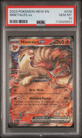 Ninetales ex #038 - SV: 151 Ultra Rare - PSA 10