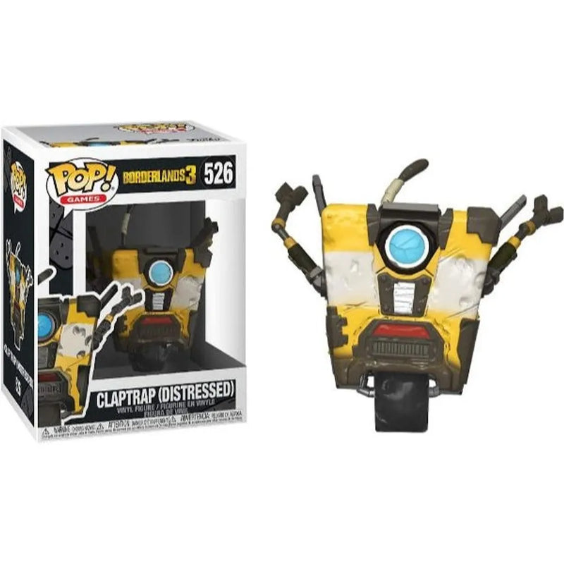 Claptrap (Distressed) - Borderlands