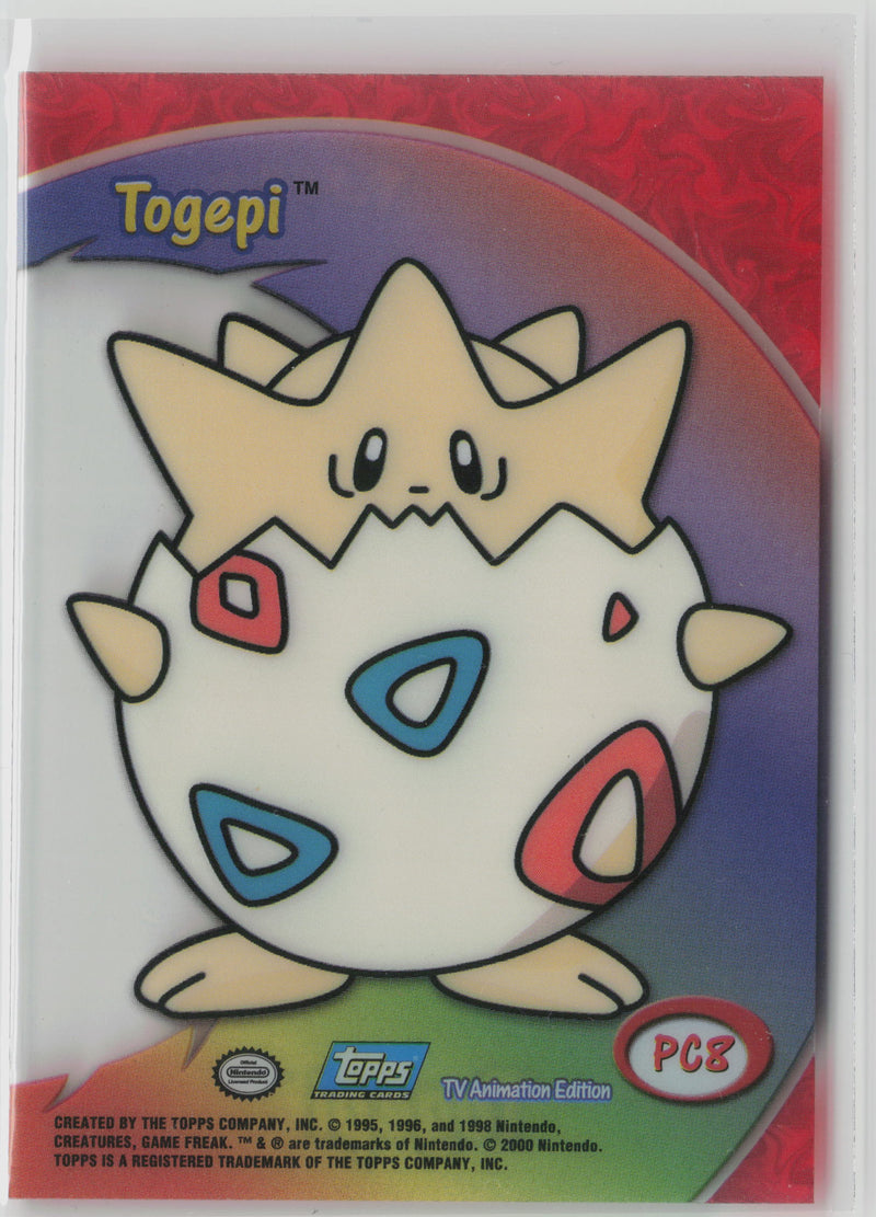 Togepi - Topps TV Animation Series CLEAR - PC8 (1)