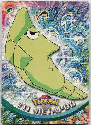 Metapod #11 - Topps TV Animation Series NON Foil (1)