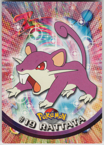 Rattata #19 - Topps TV Animation Series NON Foil (2)