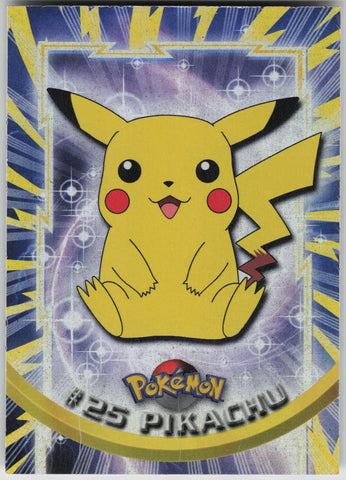 Pikachu #25 - Topps TV Animation Series FOIL (1)