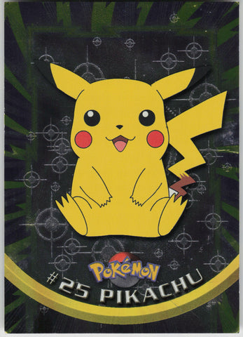 Pikachu #25 - Topps TV Animation Series FOIL (2)