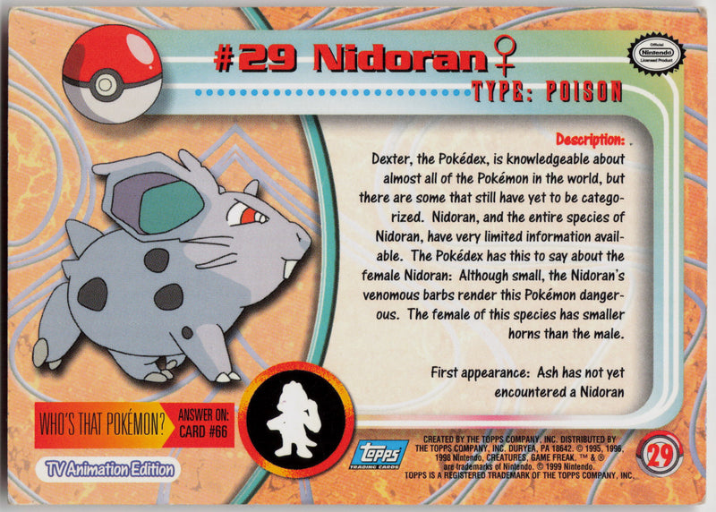 Nidoran F